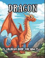 Amazing Dragon Coloring Book For Adults
