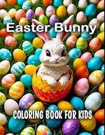 Easter Bunny Coloring Book For Kids