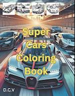 Super Cars Coloring Book