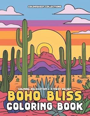 Boho Bliss Coloring Book