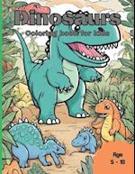 Dinosaurs. Coloring book for kids.