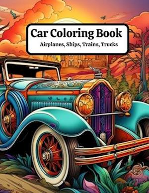 Coloring pages cars for kids