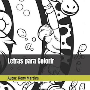 Letras para Colorir