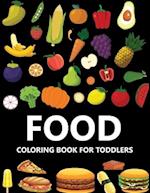 Food Coloring Book For Toddlers