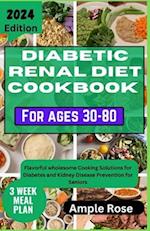 Diabetic Renal Diet Cookbook For ages 30-80