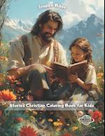 Inspire Bible Stories Christian Coloring Book for Kids
