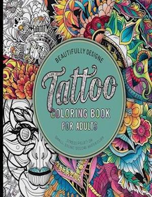 Tattoo Coloring Book for Adults