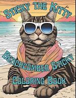 Sticky the Kitty - Beachcomber Sticky Coloring Book