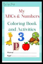 My ABCs & Numbers Coloring Book and Activities