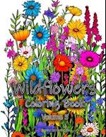 Wildflowers Coloring Book