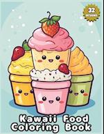 Kawaii Food Coloring Book for all ages