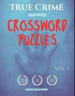 True Crime Inspired Crossword Puzzle Book for Adults