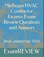 Michigan HVAC Contractor License Exam Review Questions and Answers