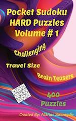 Pocket Sudoku HARD Volume 1