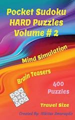 Pocket Sudoku HARD Volume 2