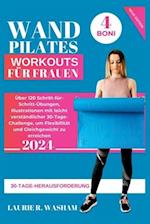 Wand Pilates-Workouts Für Frauen