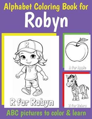 Robyn Personalized Coloring Book