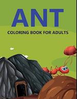 Ant Coloring Book For Adults