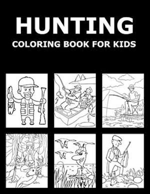 Hunting Coloring Book For Kids