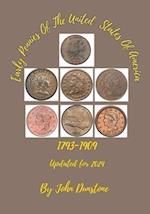 Early Pennies Of The United States Of America