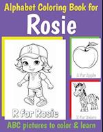 Rosie Personalized Coloring Book