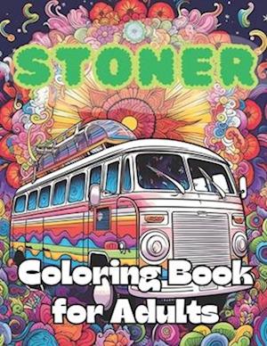 Stoner Coloring Book for Adults