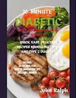 10-Minute Diabetic Diet Cookbook for Women