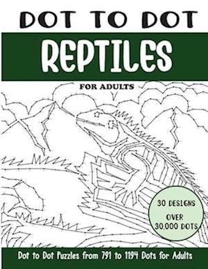 Dot to Dot Reptiles for Adults