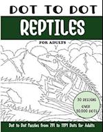 Dot to Dot Reptiles for Adults