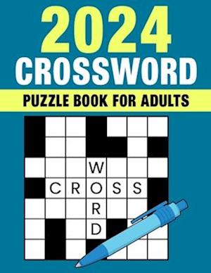 2024 Crossword Puzzle Book For Adults