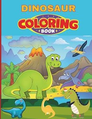 Dinosaur Coloring Book for Kids