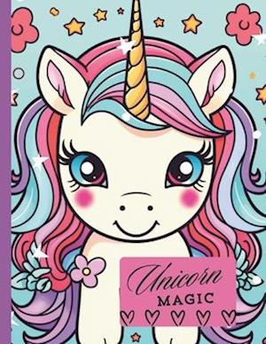 Unicorn Magic Coloring Book For Kids!