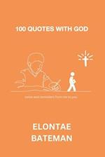 100 Quotes With God