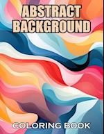 Abstract Background Coloring Book for Adults