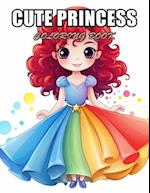 Cute Princess Coloring Book For Kids