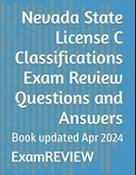 Nevada State License C Classifications Exam Review Questions and Answers
