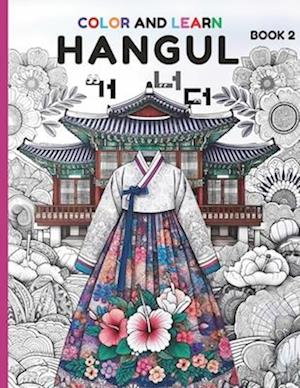 Color and learn Hangul Book 2