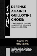 Defense against Guillotine Choke