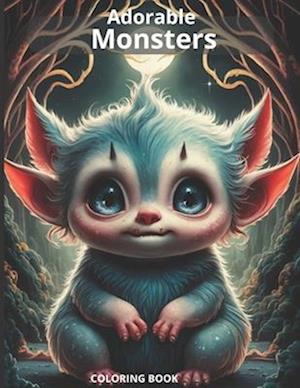 Adorable Monsters Coloring Book