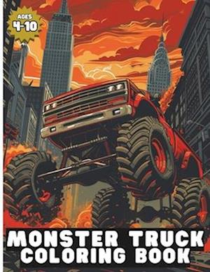 Monster Truck Coloring Book