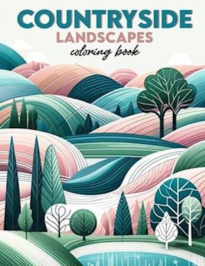 Countryside Landscapes Coloring book