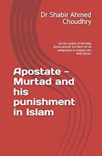 Apostate - Murtad and his punishment in Islam