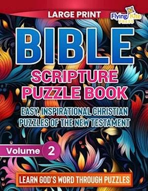 Bible Scripture Puzzles Book