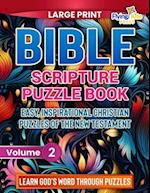 Bible Scripture Puzzles Book