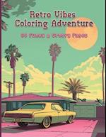 Retro Vibes Coloring Adventure