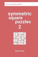 Symmetric Square Puzzles 2 6x6 main diagonal edition