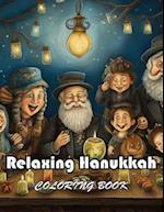 Relaxing Hanukkah Coloring Book