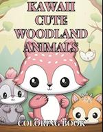 Kawaii Woodland Creatures Coloring Book