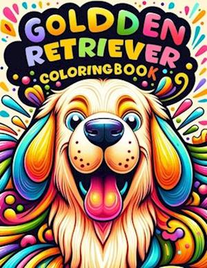 Golden Retriever Coloring book