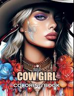 Cow Girl Coloring Book